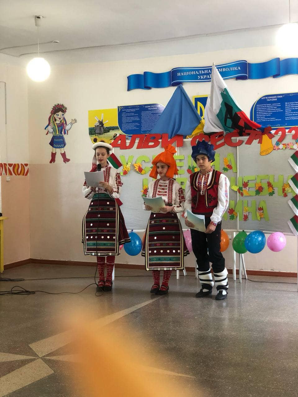 Децата в българското неделно училище Хореографско студио