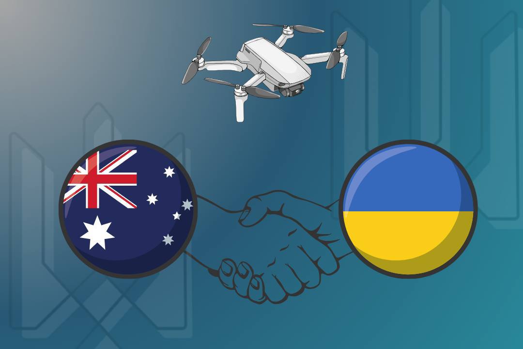 Австралия се присъединява към коалицията за дронове за Украйна
