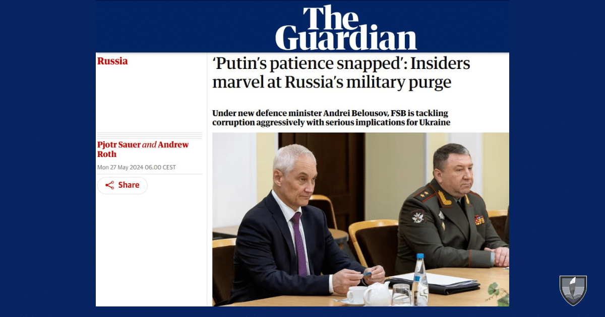 “Търпението на Путин се изчерпа”: инсадерите се възхищават на военната чистка в Русия – The Guardian