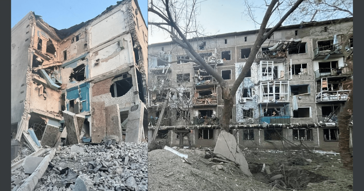 Руснаците хвърлиха КАБ-500 върху жилищен квартал в Константиновка
