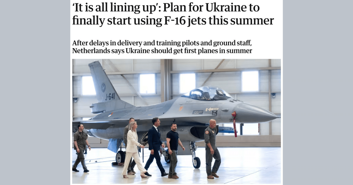 Първите F-16 трябва да бъдат доставени на Украйна това лято, каза министърът на отбраната на Холандия Кайса Олонгрен, пише The Guardian.