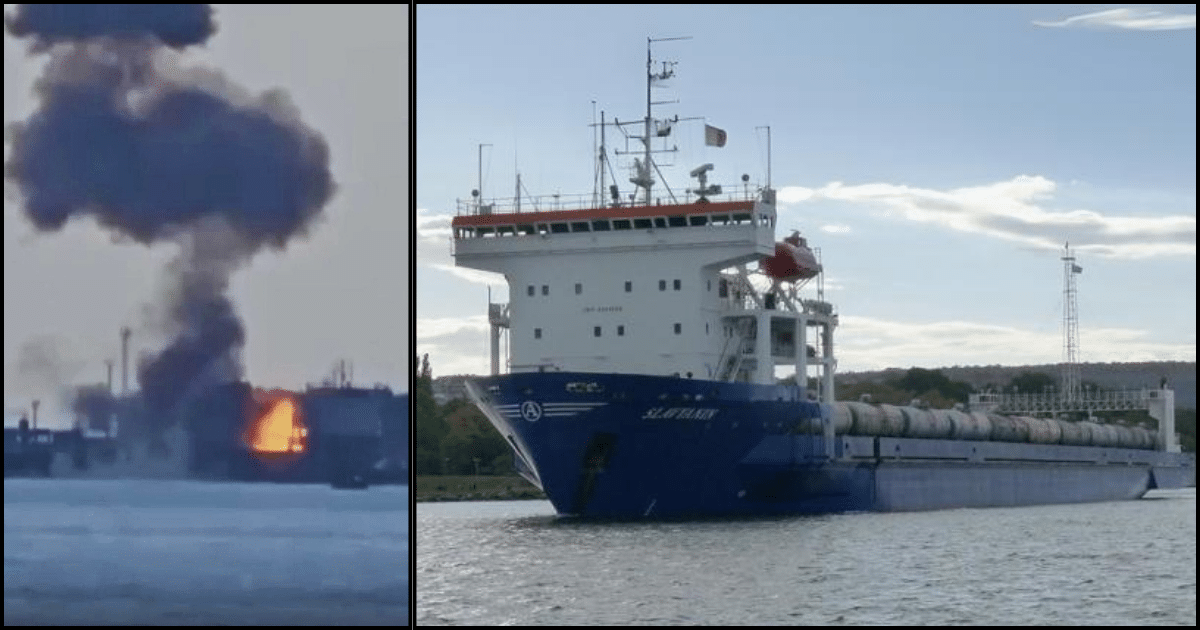 Поредният резултат от координираните действия на силите за отбрана: в пристанището на “Кавказ” е сериозно повреден фериботът на окупаторите.