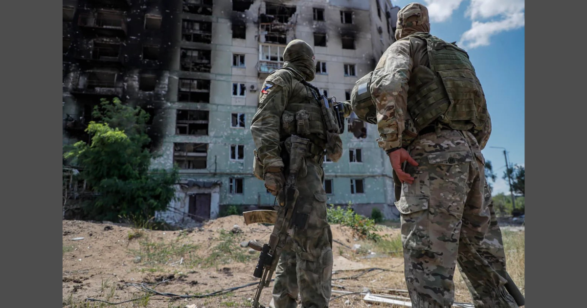 Към момента около 95% от територията на Луганска област е окупирана, а на 5% от нея живеят 45 души.