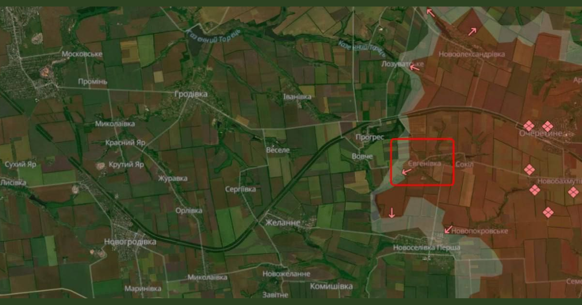 Окупаторите превзеха село в Донецка област на 20 км от Покровск, – DeepState