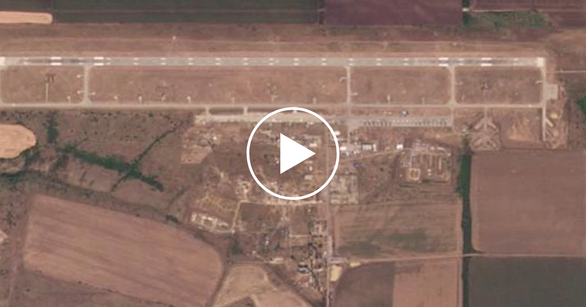 Спътникови снимки на летище Милерово след украинския удар: повредени са сградите на оперативно-техническото звено и складът за гориво и смазочни материали