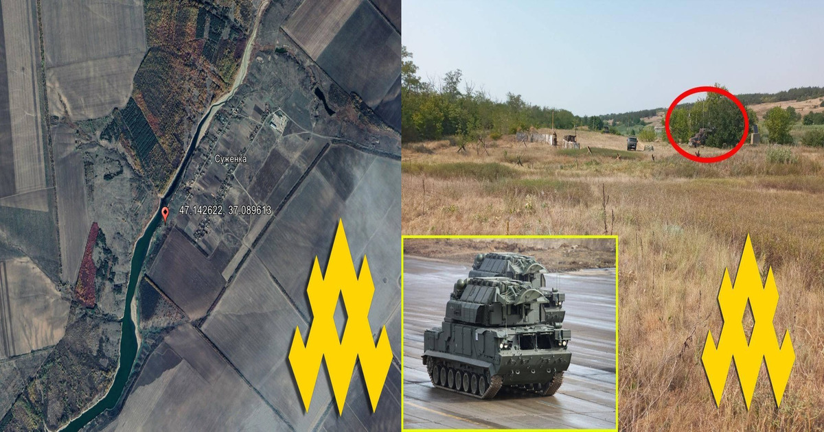 Партизаните са проследили ЗРК Tor-M2 на окупаторите в района на Стародубовското водохранилище в Донецка област
