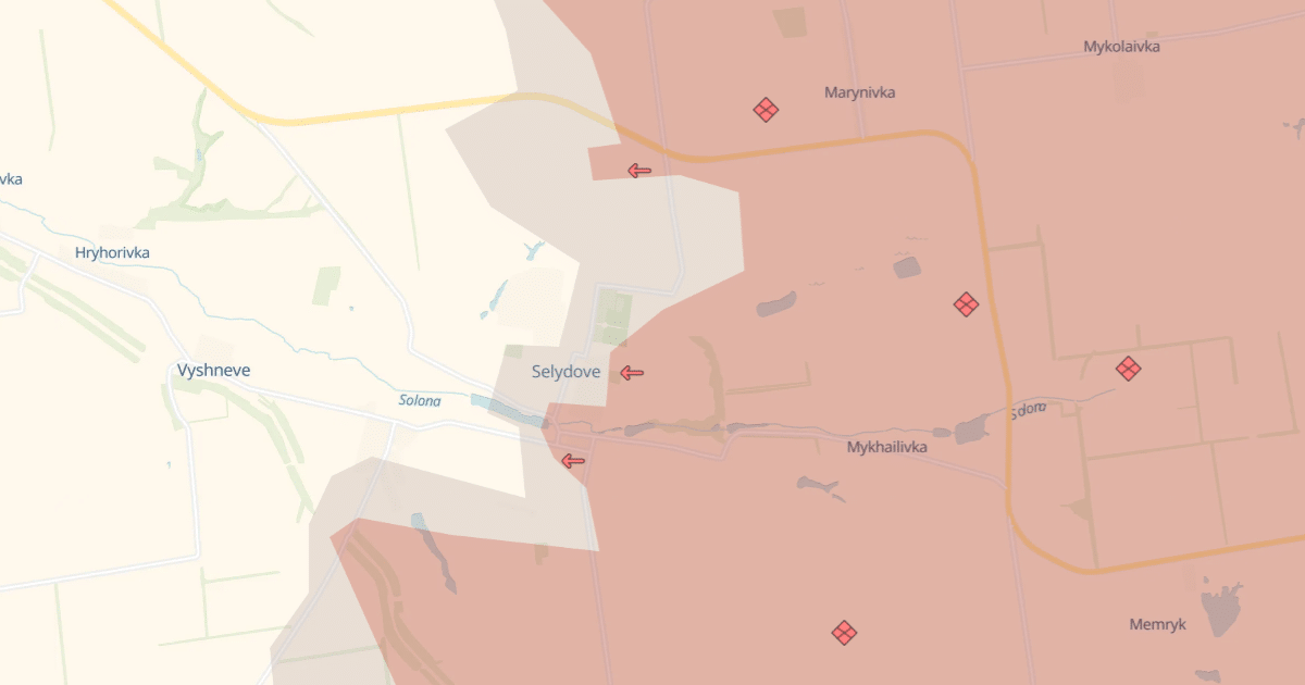 Боеве вече се водят в града: окупаторите превзеха няколко многоетажни сгради в Селидово, Донецка област – военни и DeepState