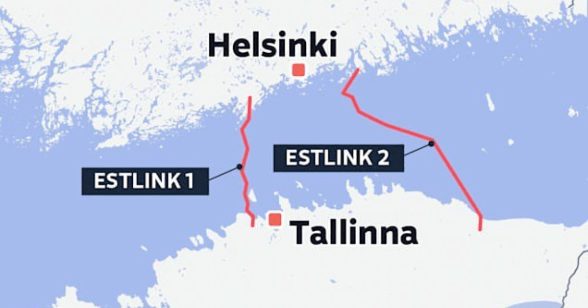 На подводния електрически кабел Estlink 2 в Балтийско море, който доставя електроенергия между Финландия и Естония, е възникнала авария