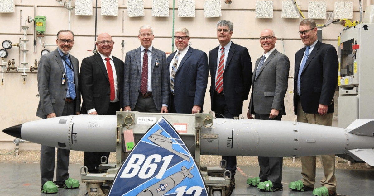 САЩ завършиха производството на първата управляемa ядрена бомба B61-13 – година предсрочно