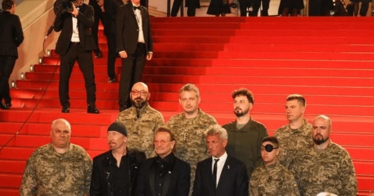 Боно и Шон Пен представиха филм за Украйна на фестивала в Кан с участието на ветерани