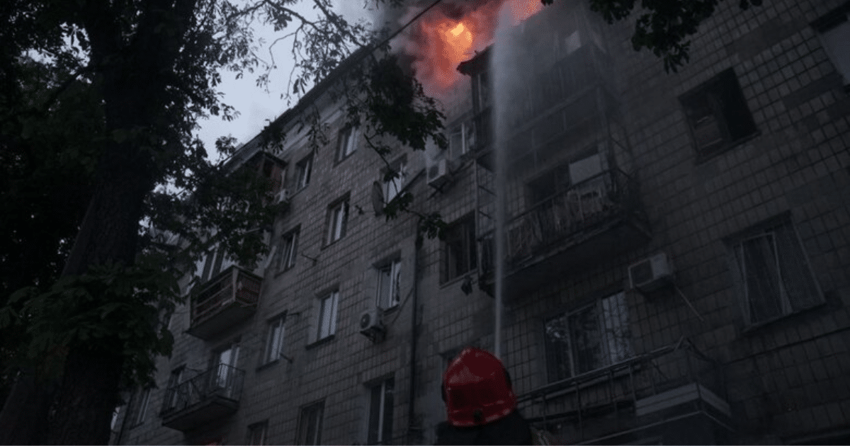 Комбинирана атака срещу Киив: 2 загинали, сред пострадалите – 4 деца, разрушения и пожари