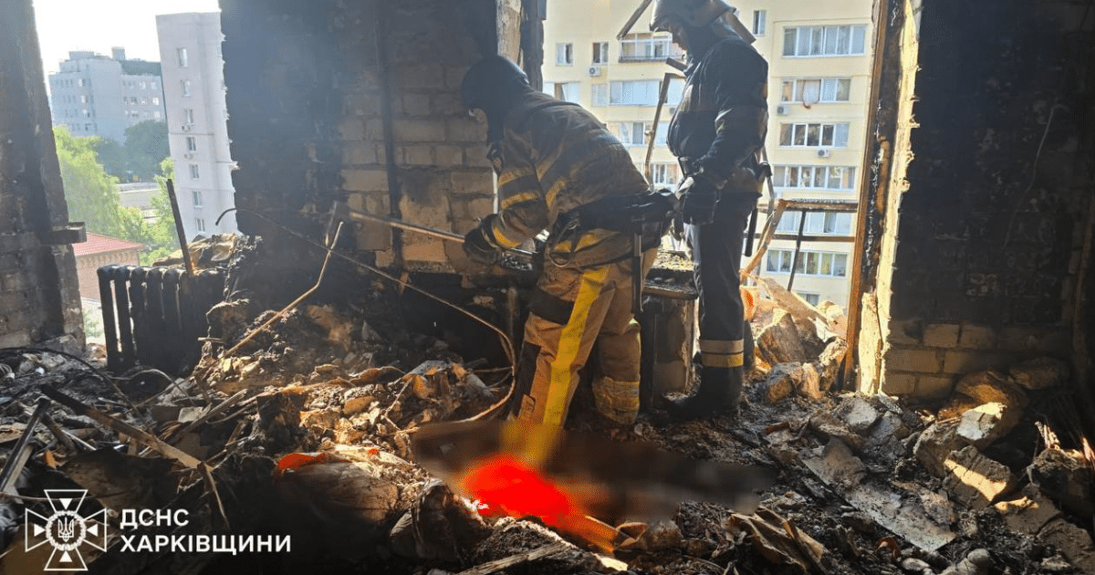Трима загинали и 21 ранени при масирана руска атака над Харков, сред тях и бебе