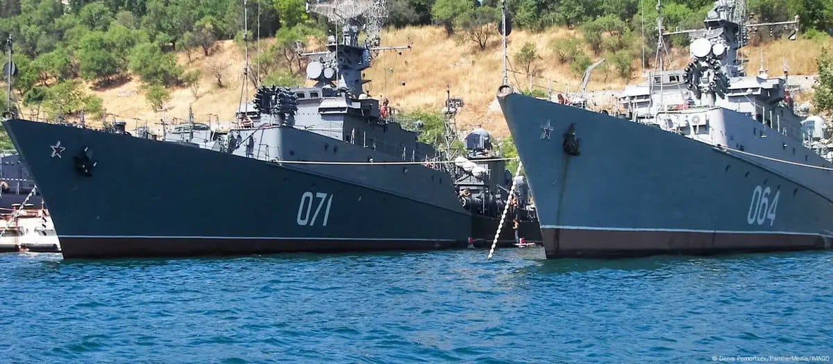 Кораби на Черноморския флот на РФ в Крим (архивна илюстративна снимка). Снимка: Denis Pomortsev/PantherMedia/IMAGO