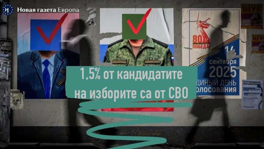 Путин се провали в опита си да създаде „нова елита“ от ветерани от агресията в Украйна, като те остават малцинство на изборите, далеч изостанали зад броя на безработните и държавните служители