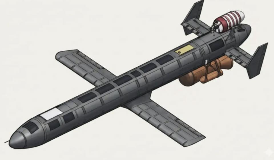 Дрон-камикадзе „Герань-5“, известен още като иранския Karrar… хайде да изпаднем в паника? Или не?