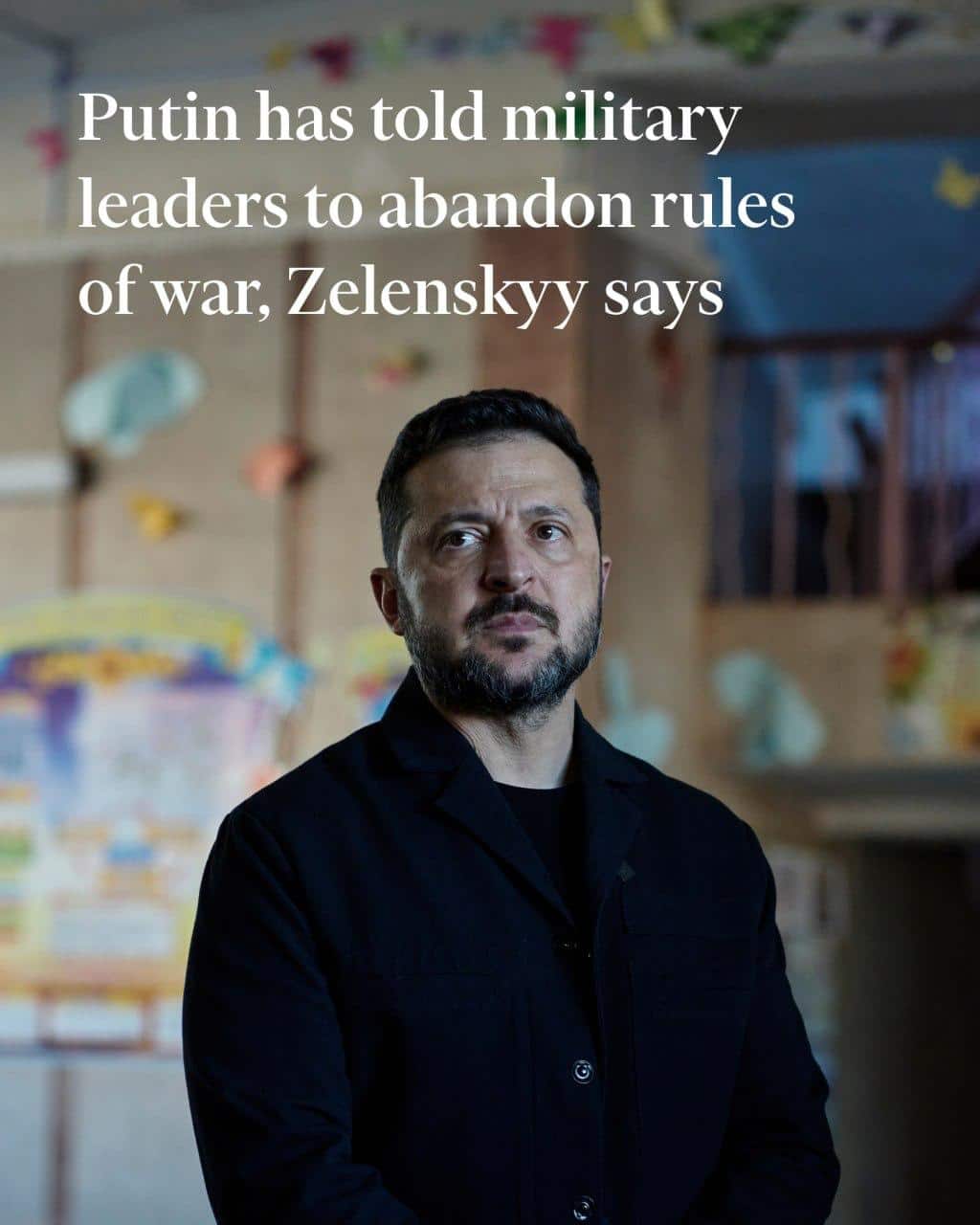 путин нареди на армията да воюва без правила – Зеленски пред Financial Times